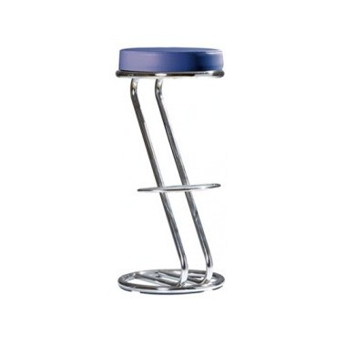 Tabouret de bar bleu