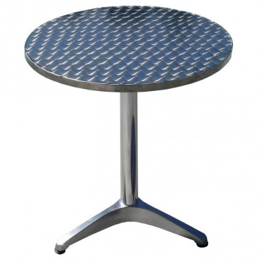Table "Bistro" alu 60 cm