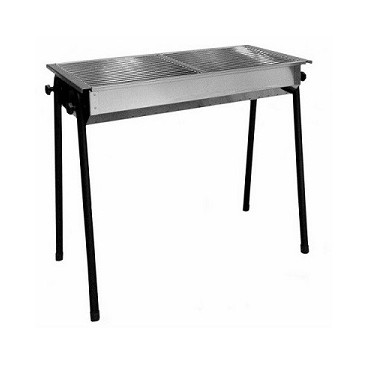 Gril à brochettes - lg 115 cm