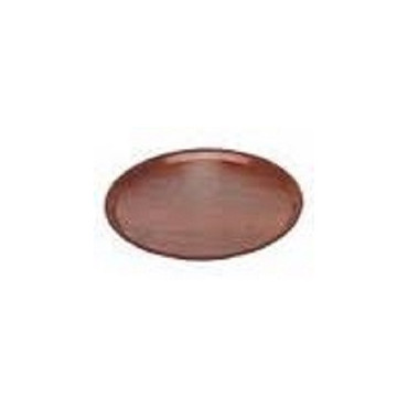 Plateau De Service Porto Rond Argenté EDZARD - Diamètre 32 Cm, Anti-Ternissement, Finition Haute Qualité - Idéal Pour Servir Ou Décorer