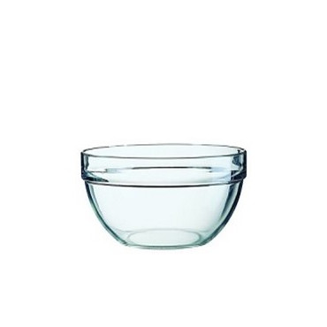 Saladier en verre - 25 cm